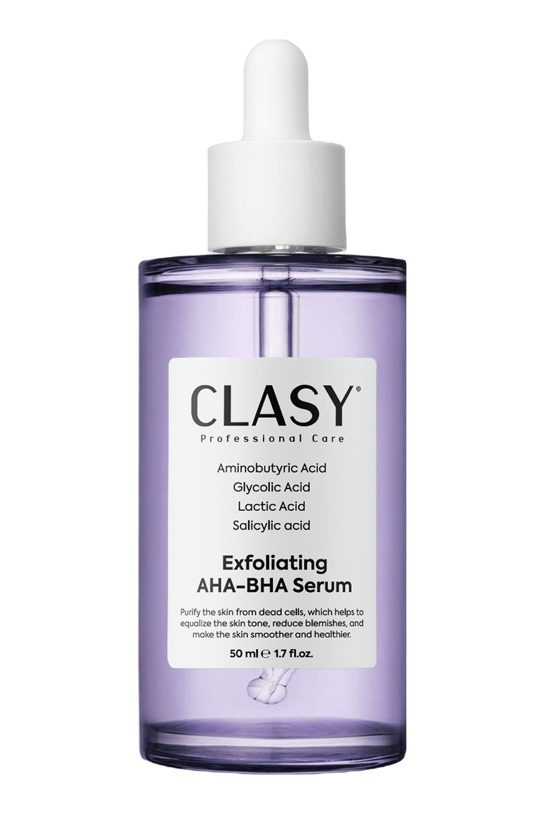 Peeling équilibrant le teint – Sérum exfoliant AHA-BHA 50 ml
